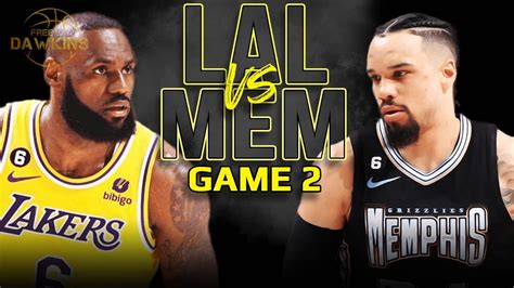 lakers vs memphis game 2